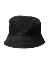 Dolce & Gabbana Black Wide Brim Cap Bucket Hat Men -   -  Dolce & Gabbana.